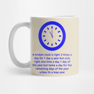 Leap Clock Mug